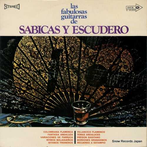 SABICAS las fabulosas guitarras de sabicas y escudero S-21.253