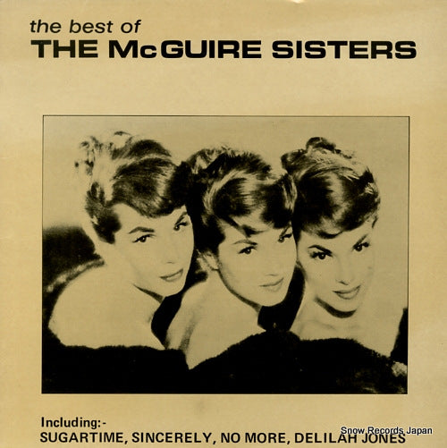 MCGUIRE SISTERS, THE the best of the mcguire sisters MCL1682