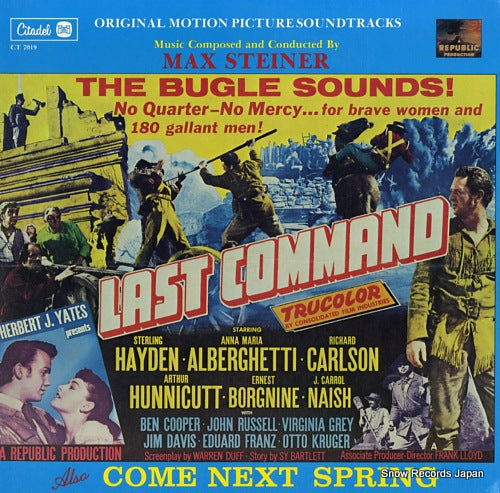 STEINER, MAX last command CT7019