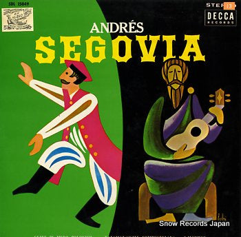SEGOVIA, ANDRES tansman, alexandre; suite modo polonico SDL15049