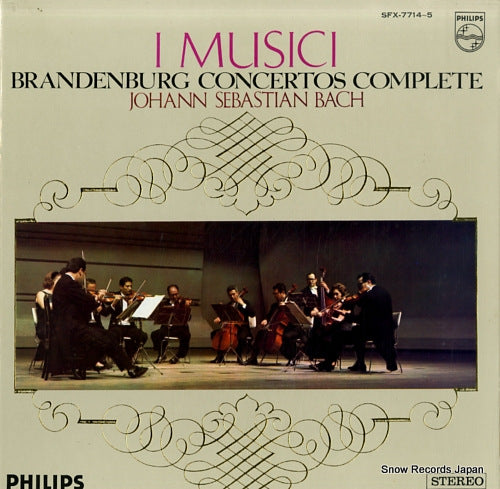 I MUSICI bach; brandenburg concertos complete SFX-7714