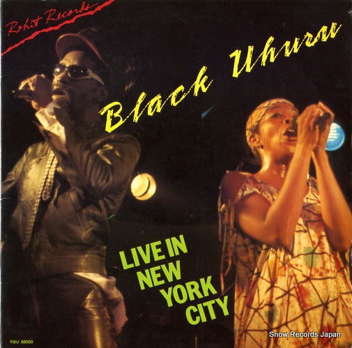 UHURU, BLACK live in new york ciry RBU88000