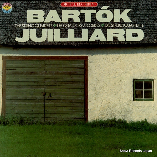 JULLIARD STRING QUARTET bartok; the string quartets D337857