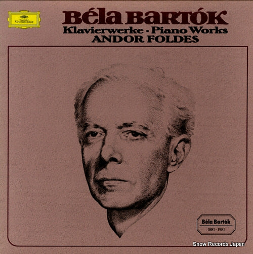 FOLDES, ANDOR bartok; piano works 2740232