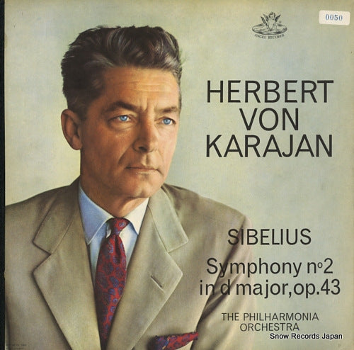 KARAJAN, HERBERT VON sibelius; symphony no.2 in d major op.43 ANGEL35891