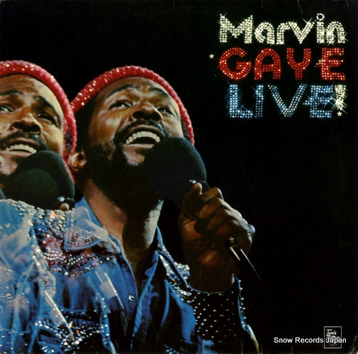 GAYE, MARVIN marvin gaye live WL72086