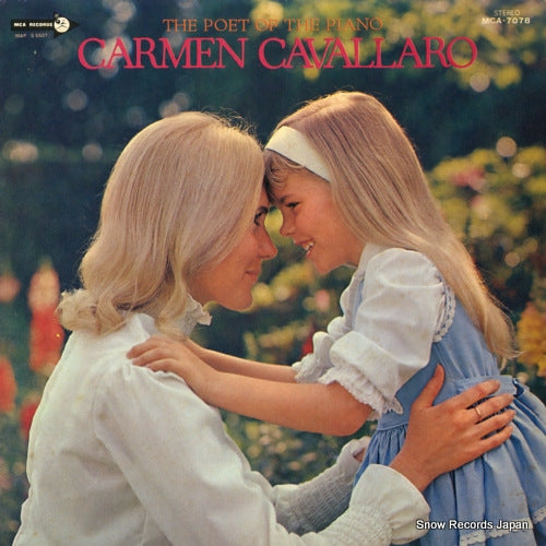 CAVALLARO, CARMEN the poet of the piano MCA-7078
