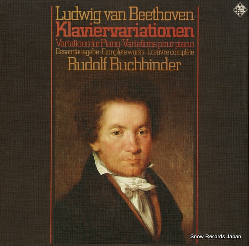 BUCHBINDER, RUDOLF beethoven; klaviervariationen/variations for piano/pour piano 6.35289