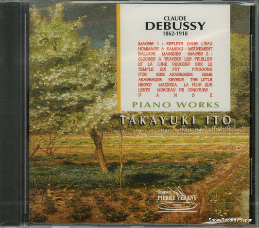 ITO, TAKAYUKI debussy; piano works PV797113