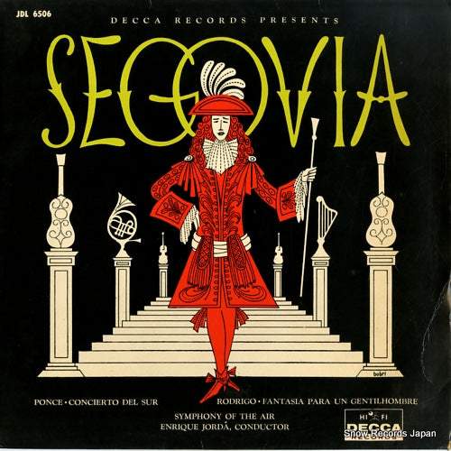 SEGOVIA, ANDRES symphony of the air JDL6506