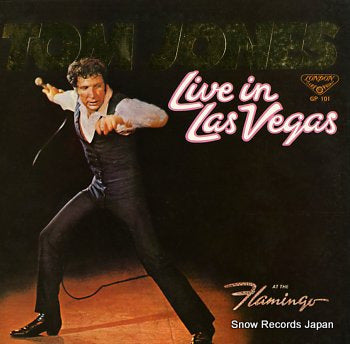 JONES, TOM live in las vegas GP101