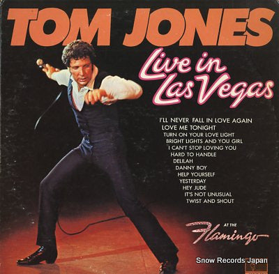 JONES, TOM live in las vegas PAS71031
