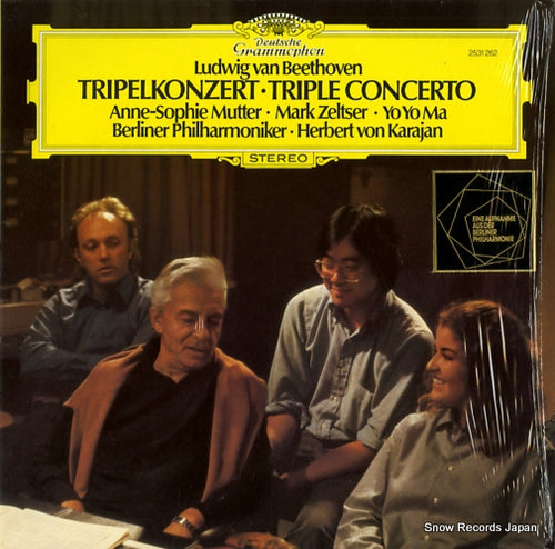 KARAJAN, HERBERT VON beethoven; tripelkonzert/triple concerto 2531262