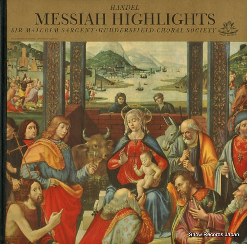 SARGENT, MALCOLM, SIR handel; messiah highlights 35830