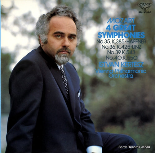 KERTESZ, ISTVAN mozart; 4 great symphonies SOL9035