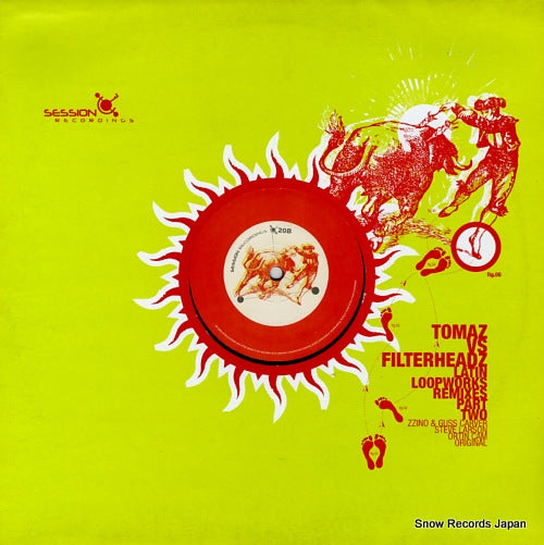 TOMAZ AND FILTERHEADZ latin loopworks remixes part two SESS034020B