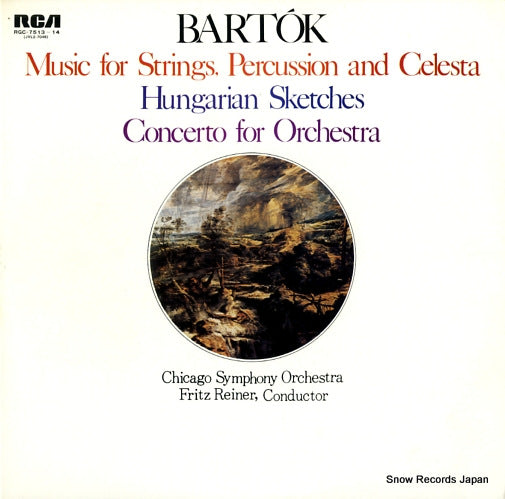 REINER, FRITZ bartok; music for strings, percussion and celesta RGC-7513