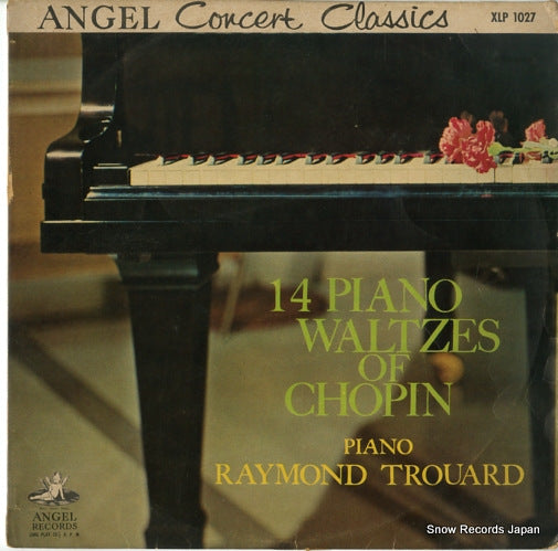 TROUARD, RAYMOND 14 piano waltzes of chopin XLP1027