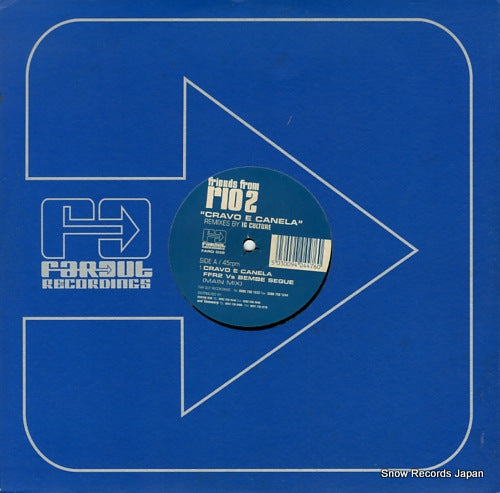 FRIENDS FROM RIO cravo e canela (remixes by ig culture) FARO038
