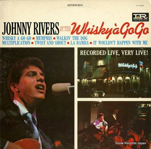 RIVERS, JOHNNY at the whisky a go go LP-12264