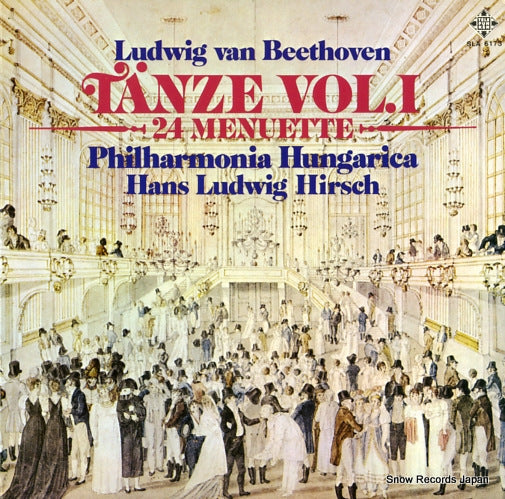 HIRSCH, HANS LUDWIG beethoven; tanze vol.1 SLA6173