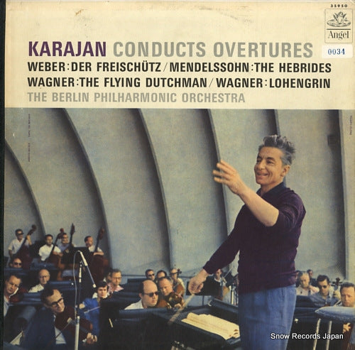 KARAJAN, HERBERT VON karajan conducts overtures 35950
