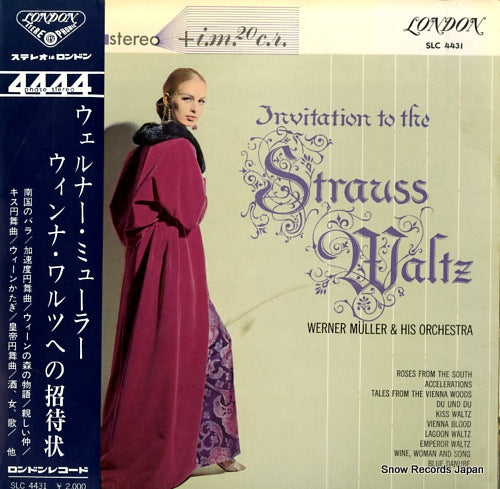MULLER, WERNER, AND HIS ORCHESTRA invitation to the strauss waltz SLC4431