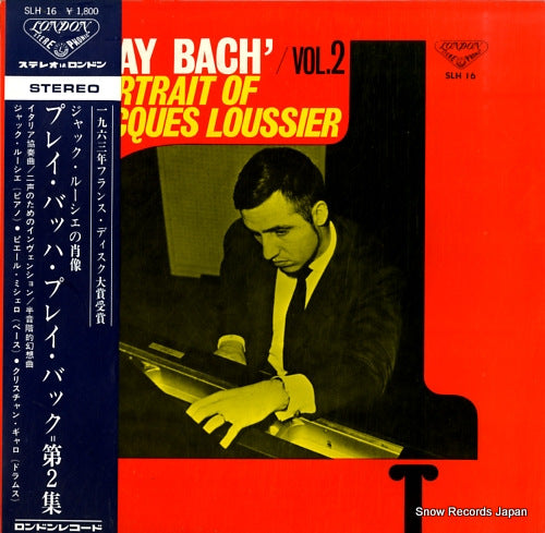 LOUSSIER, JACQUES play bach vol.2 SLH16
