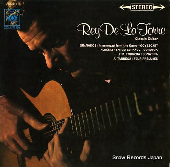 TORRE, REY DE LA guitar recital OS-319
