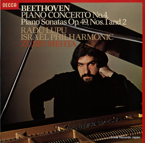 LUPU, RADU beethoven; piano concerto no.4/sonatas op.49 nos.1 and 2 SXL6886