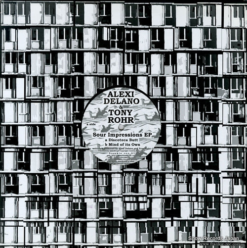 DELANO, ALEXI, AND TONY ROHR soul impressions ep FRANKIEREC31