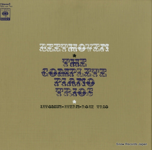 ISTOMIN-STERN-ROSE TRIO, THE beethoven; the complete piano trios SOCZ438