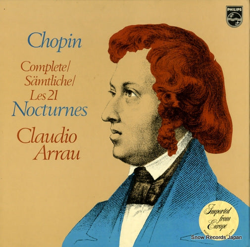 ARRAU, CLAUDIO chopin; complete/samtliche/les21 nocturnes 6747485