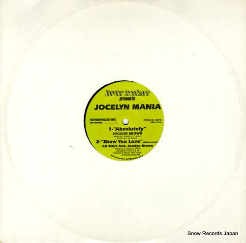 BROWN, JOCELYN jocelyn mania BBA-1015