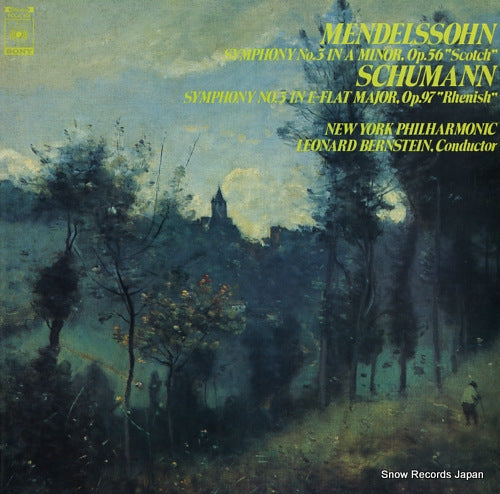 BERNSTEIN, LEONARD mendelssohn; symphony no.3 "scotch" FCCA88
