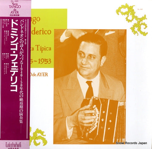 FEDERICO, DOMINGO y su orquyesta tipica 1945-1953 DL-160