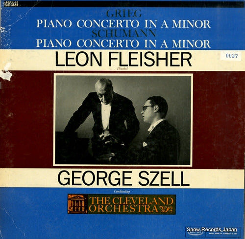 SZELL, GEORGE grieg; piano concerto in a minor LC3689