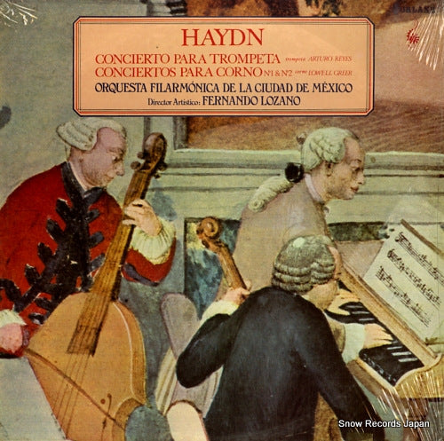 ORQUESTA FILARMONICA DE LA CIUDAD DE MEXICO haydn; concietro para trompeta UM3704