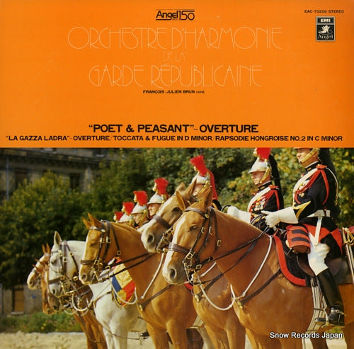 BRUN, FRANCOIS-JULIAN orchestre d'harmonie de la garde republicaine EAC-70206