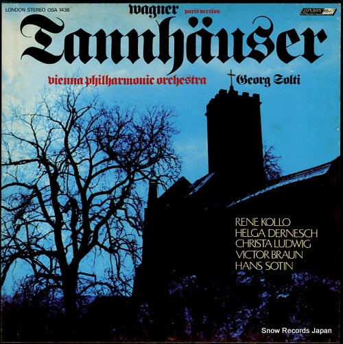 SOLTI, GEORG wagner; tannhauser OSA1438