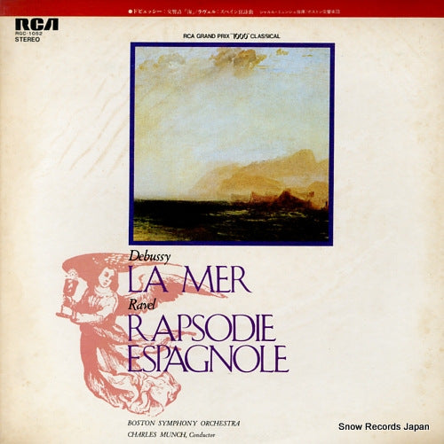 MUNCH, CHARLES debussy; la mer RGC-1052