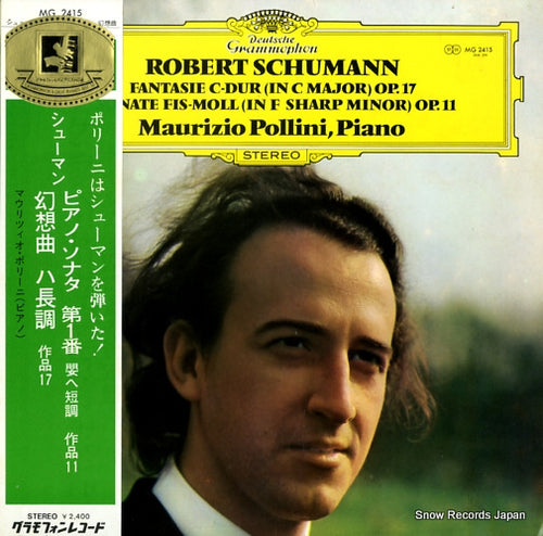 POLLINI, MAURIZIO schumann; fantasie c dur op.17 MG2415