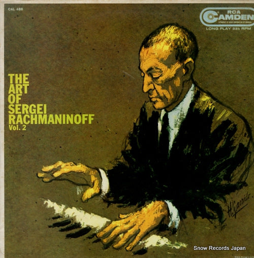 RACHMANINOFF, SERGEI the art of sergei rachmaninoff vol.2 CAL486