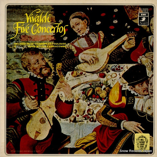 AURIACOMBE, LOUIS vivaldi; five concertos AA-8489