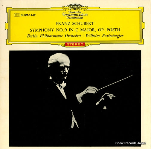 FURTWANGLER, WILHELM schubert; symphony no.9 in c major op. posth SLGM-1442