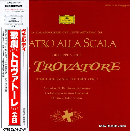 SERAFIN, TULLIO verdi; il trovatore 60MG0098