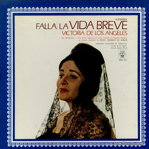 DE LOS ANGELES, VICTORIA falla; la vida breve AA-9216