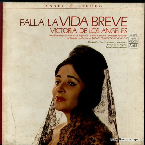 DE LOS ANGELES, VICTORIA falla; la vida breve SBL-3672