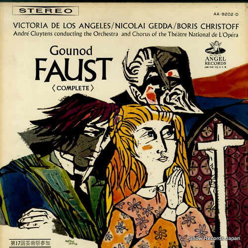CLUYTENS, ANDRE gounod; faust complete AA.9202.D