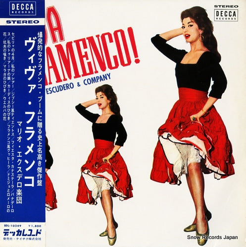 ESCUDERO, MARIO viva flamenco! SDL-10249